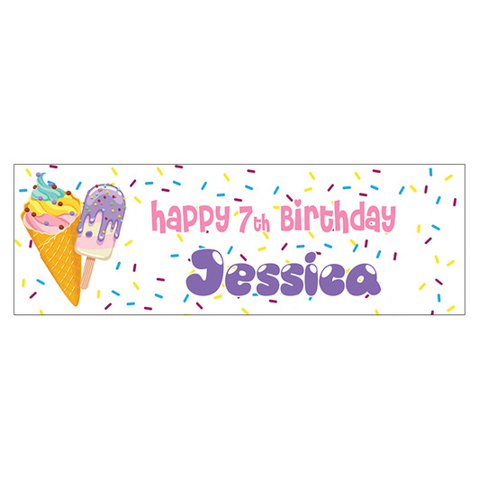 Create lasting memories and show your Celebrant how much you care with our easy to install personalized birthday party banners. Quick turnaround. Free shipping.