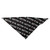 GII ORG SILK SCARF - BLK