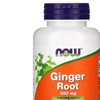 NOW Supplements Ginger Root 550 mg - 100 Veg Capsules