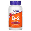 NOW Foods, B-2, 100 mg, 100 Veg Capsules NOW Foods, B-2, 100 mg, 100 Veg Capsules