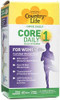 Country Life - Core Daily 1 Multivitamin for Women 50+, 60 Tablets - Women's 40+ Multivitamins