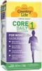 Country Life - Core Daily 1 Multivitamin for Women 50+, 60 Tablets - Women's 40+ Multivitamins