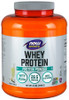 now sports nutrition whey protein, now protein, WHEY PROTEIN VANILLA - 6 LB,