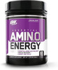 Optimum Nutrition Amino Energy - Pre Workout with Green Tea, BCAA, Amino Acids, Keto Friendly, Green Coffee Extract, Energy Powder - Concord Grape, 65 Servings (Packaging May Vary)