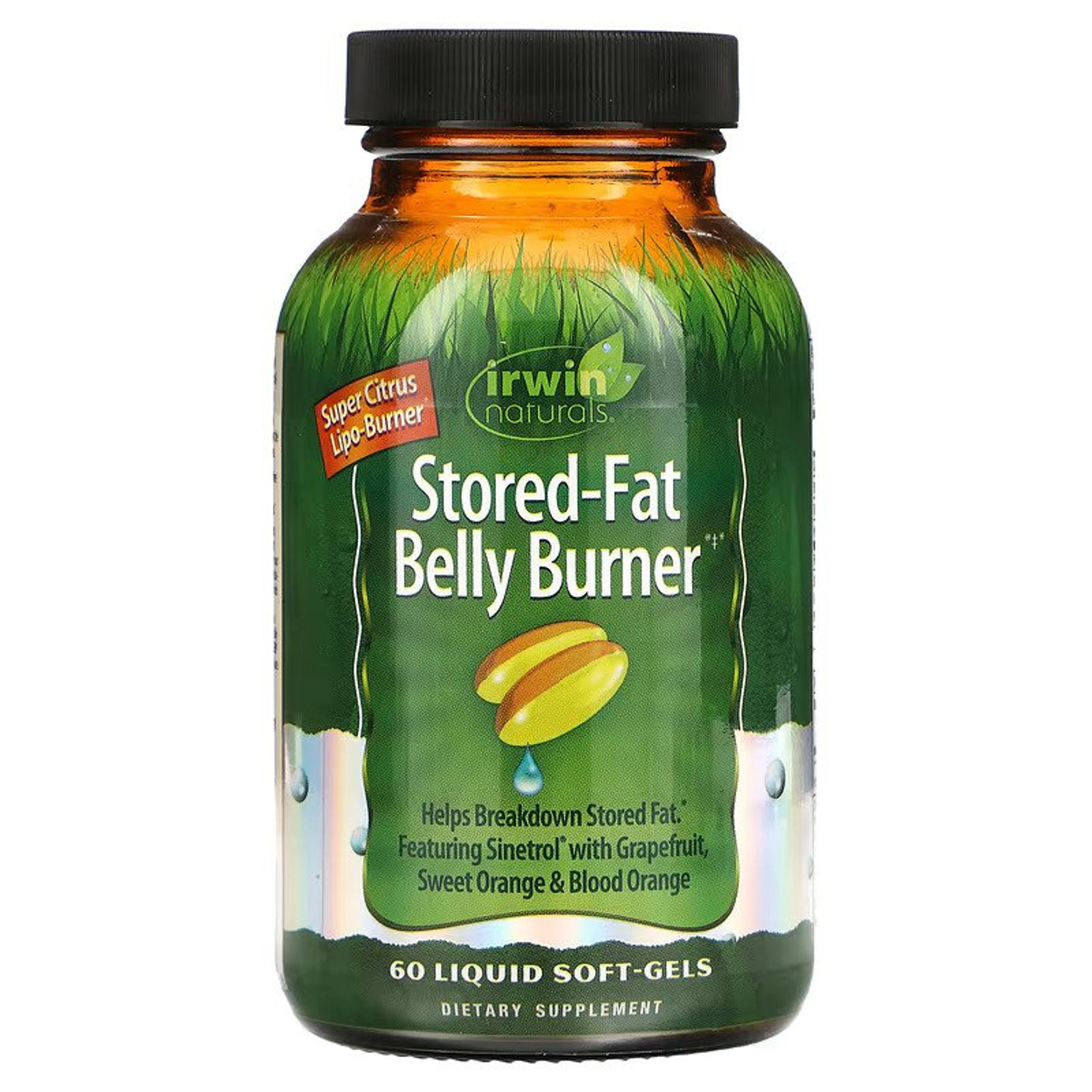 Irwin Naturals Berberine-body + Fat Burner Reviews Irwin Naturals, Stored-Fat Belly Burner, 60 Liquid Soft-Gels