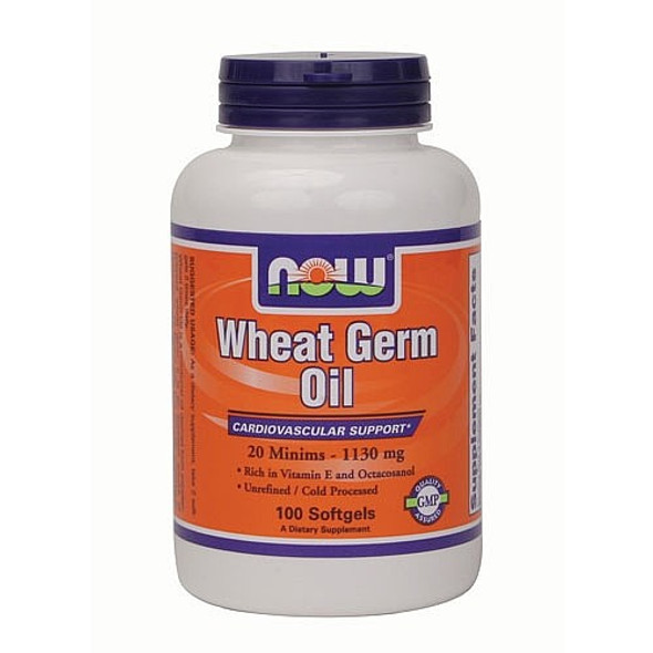 Now foods Wheat Germ Oil 1130 mg. - 100 Softgels