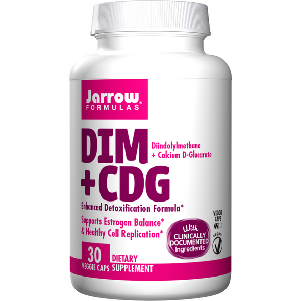 Jarrow Formulas DIM + CDG - 30 Veg Capsules