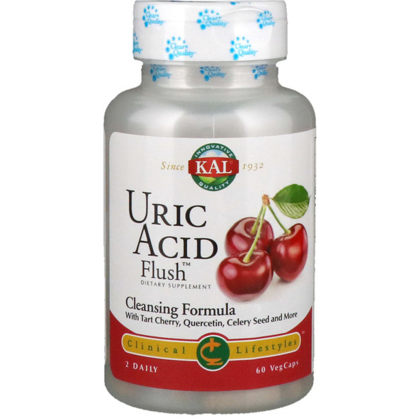 Kal Uric Acid Flush Clinical Lifestyles Cleansing Formula - 60 Vegetable Capsule(s)