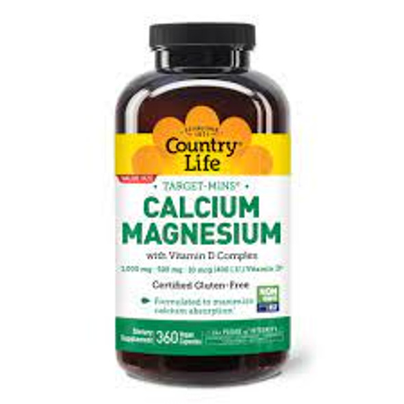 Country Life Target Mins - Magnesium Potassium Aspartate, for Cardiovascular Health