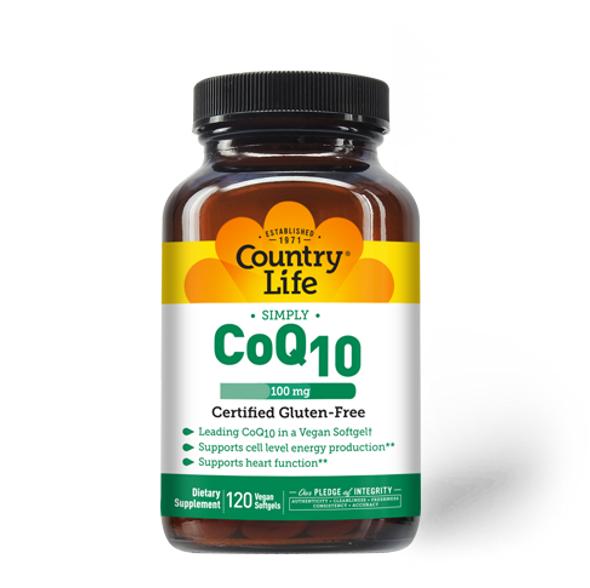 Country Life  Vegan CoQ10 100 mg