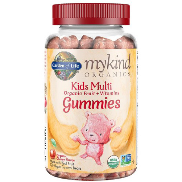 Garden of life Mykind Organics Kids Multi Gummies Cherry - 120 Gummies