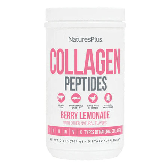 Nature's Plus Berry Lemonade Collagen Peptides 0.8 oz Powder Nature's Plus Berry Lemonade Collagen Peptides 0.8 oz Powder