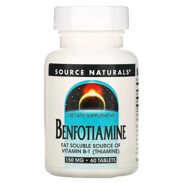 Source Naturals, Benfotiamine, 150 mg, 60 Tablets