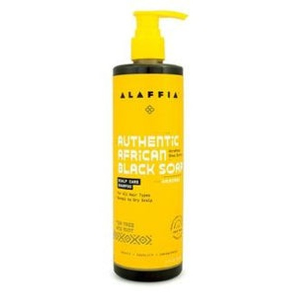 Alaffia Authentic African Black Soap Scalp Care Shampoo - 12 fl ozAlaffia Authentic African Black Soap Scalp Care Shampoo - 12 fl oz