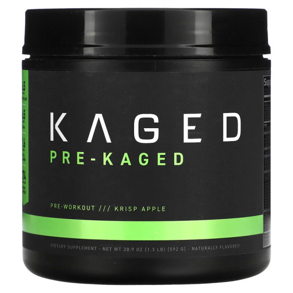 Pre-Workout Primer, Krisp Apple, 1.3 lb, Kaged, PRE-KAGED