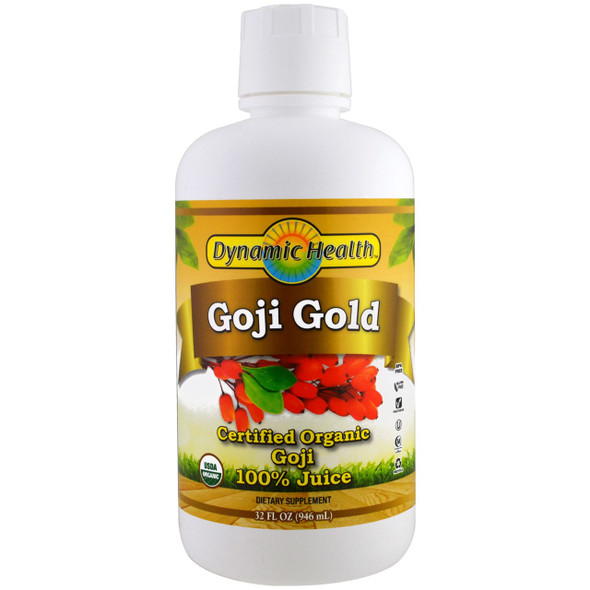 Dynamic Health Organic Goji Berry Gold Juice - 32 fl oz