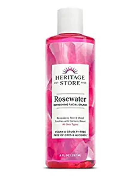 Heritage Products Rose Petals Rosewater , 8 Fl Oz