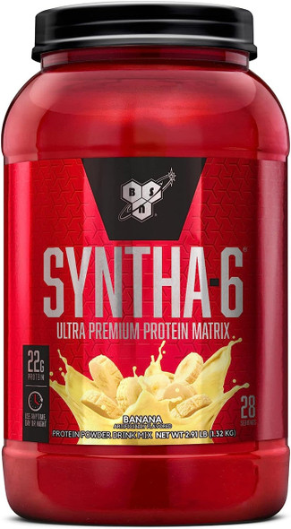 BSN Syntha 6 Banana 2.91 lbs, Ultra-Premium Blended Protein Formula