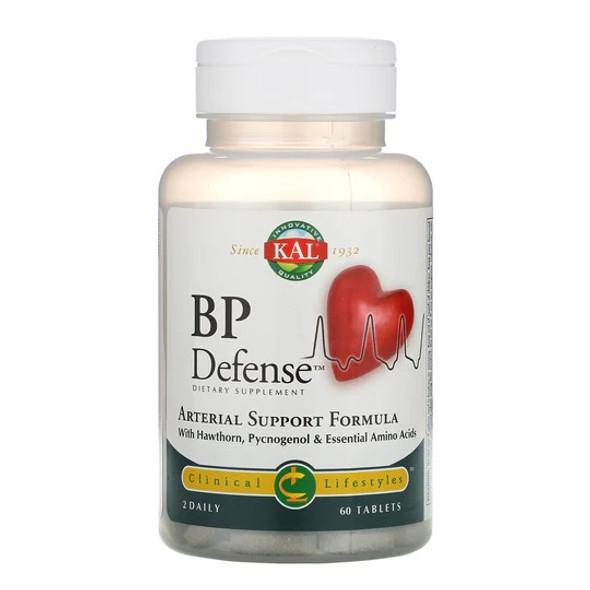 Kal, BP Defense, 60 Tablets