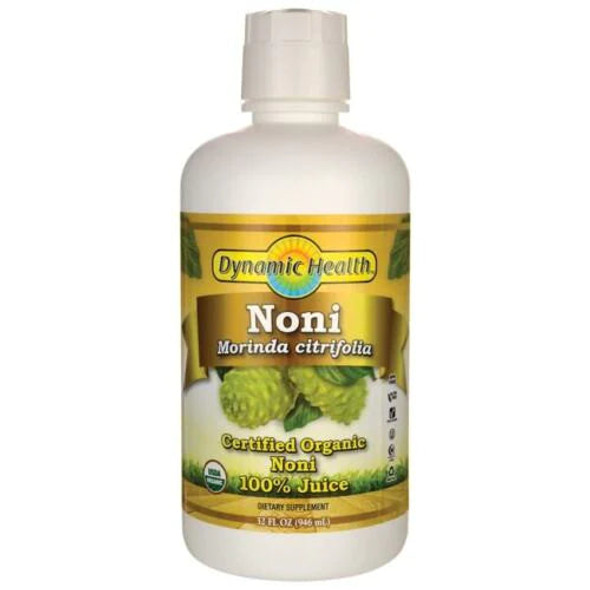 Dynamic Health Organic Certified Noni Morinda Citrifolia 32 fl oz Liq