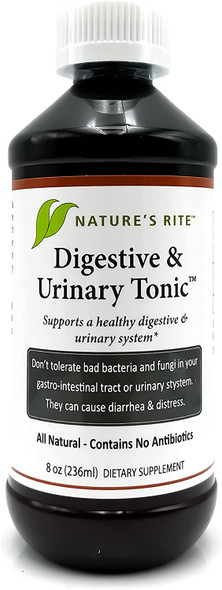 Nature's Rite Colloidal Silver Liquid, Digestive & Urinary Tonic, 45 ppm Silver Hydrosol for Immune Support (8 oz)