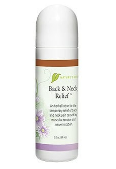 Natures Rite Back and Neck Relief 4 oz Roll-on