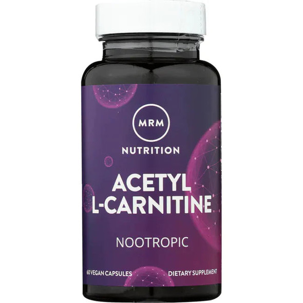 MRM Nutrition Acetyl L-Carnitine 500 mg 60 Vegan Caps