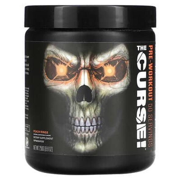 JNX Sports, The Curse, Pre-Workout, Peach Rings, 8.8 oz (250 g)