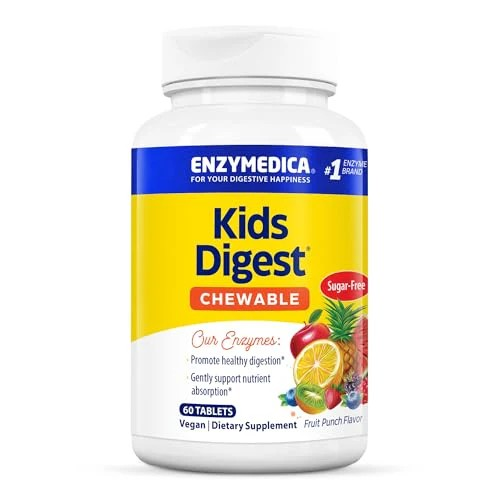 Enzymedica Kids Digest, enzymedica chewable digest, enzymedica kids, 60 tablets