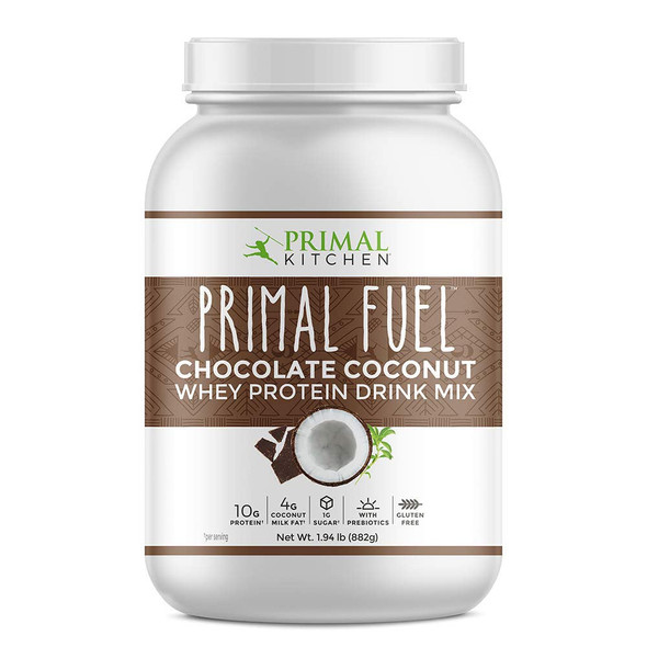 Primal Kitchen Primal Fuel Chocolate Coconut Whey Protein Powder