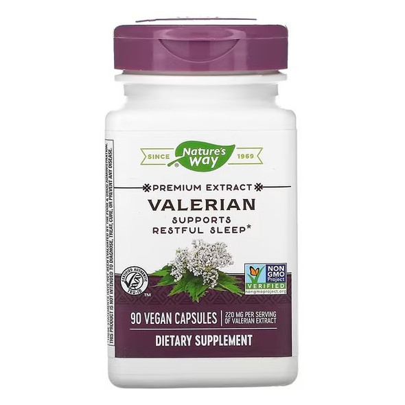 Nature's Way, Valerian, 110 mg, 90 Vegan Capsules