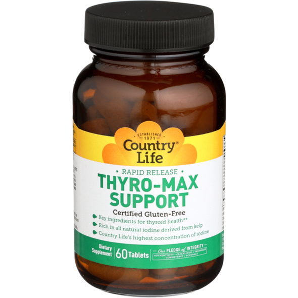 Country Life Rapid Release Thyro-Max Support 60 Tablets