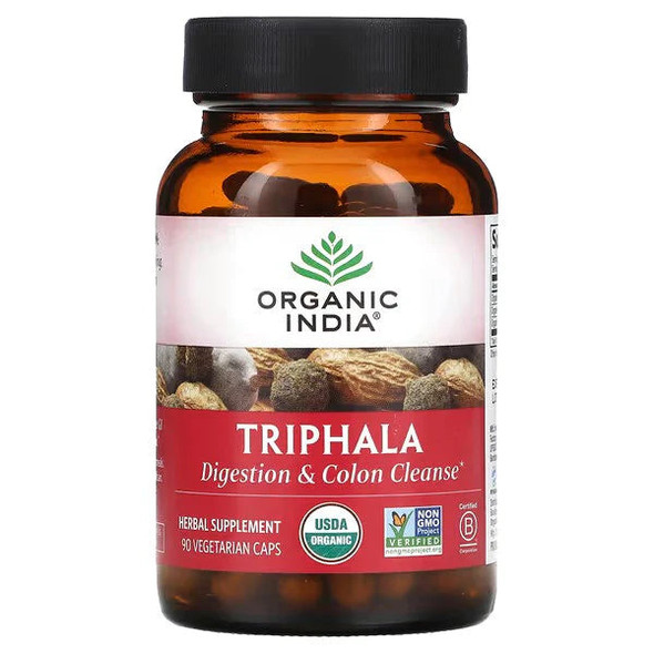 Organic India Triphala, 90 Vegetarian Caps