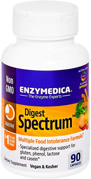 enzymedica digest spectrum, digest enzymedica, enzymedica vgest, enzymedica digest spectrum 90 capsules