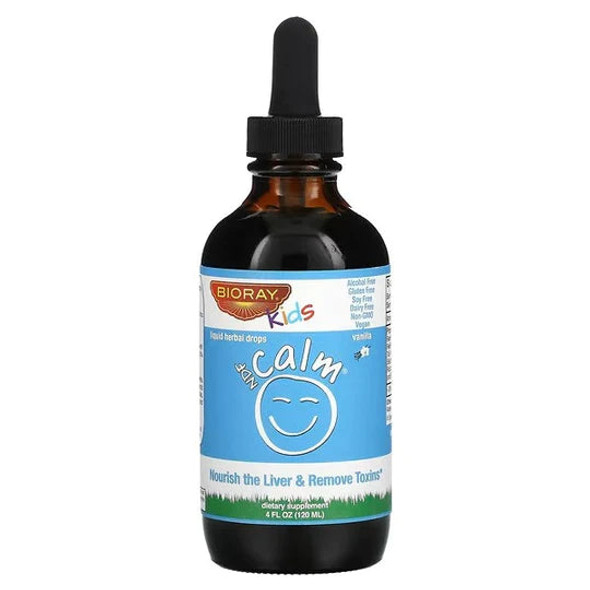 Bioray Inc., Kids, NDF Calm, Vanilla, 4 fl oz (120 ml)