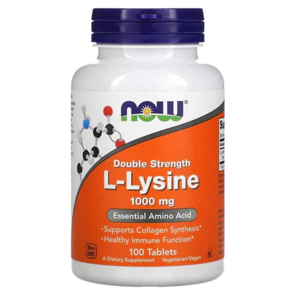 Now Foods, L-Lysine 1000 mg, 100 Tablets