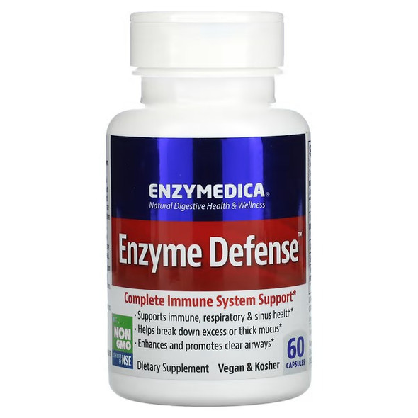 Enzymedica, Enzyme Defense, 60 Capsules Enzymedica, Enzyme Defense, 60 Capsules