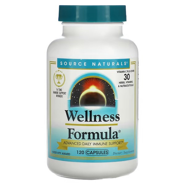Source Naturals, Wellness Formula, 120 Capsules