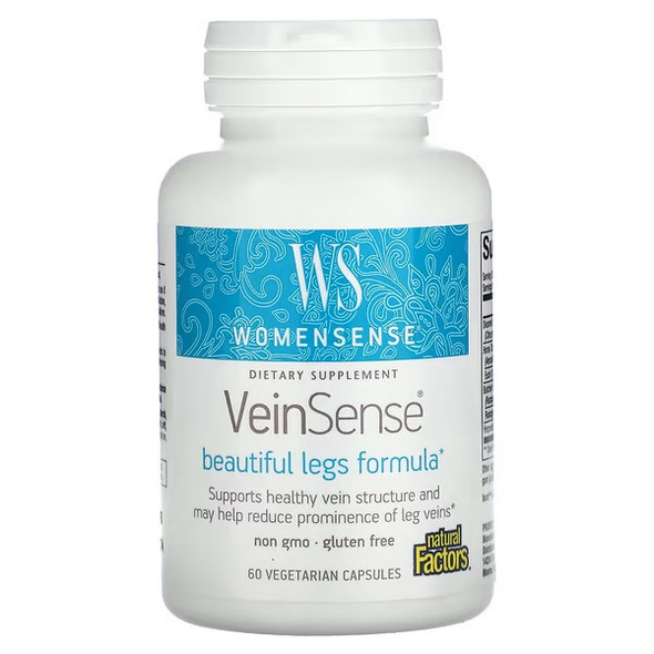 Natural Factors, WomenSense VeinSense, 60 Vegetarian Capsules