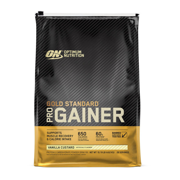 Optimum Nutrition Pro Gainer - High Protein Gainer Vanilla Custard 10.19 lbs