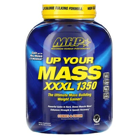 MHP, Up Your Mass XXXL 1350, Cookies & Cream, 6 lbs (2,720 g)