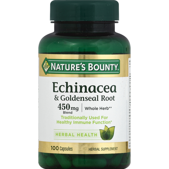 nature's bounty echinacea goldenseal root, 100 Capsules, echinacea and goldenseal root nature's bounty echinacea goldenseal root, 100 Capsules, echinacea and goldenseal root