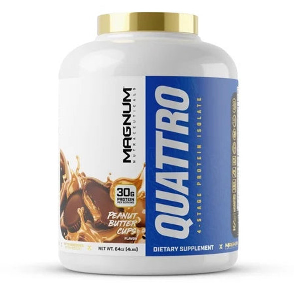 Magnum Nutraceuticals Quattro Protein Peanut Butter Cup - 4 Lb