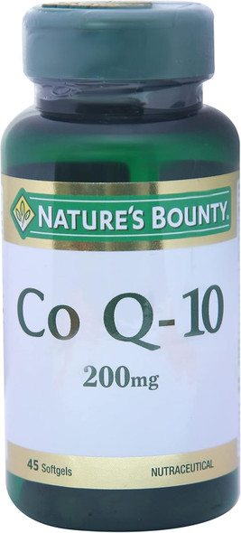 Nature's Bounty CoQ10, Heart Health and Healthy Aging, Dietary Supplement, 200mg, 45 Rapid Release Softgels Nature's Bounty CoQ10, Heart Health and Healthy Aging, Dietary Supplement, 200mg, 45 Rapid Release Softgels