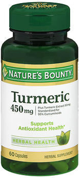 Nature's Bounty Turmeric 450 mg Capsules Nature's Bounty Turmeric 450 mg Capsules