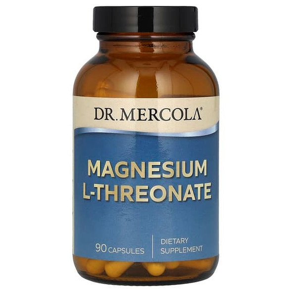 Dr. Mercola, Magnesium L-Threonate, 90 Capsules