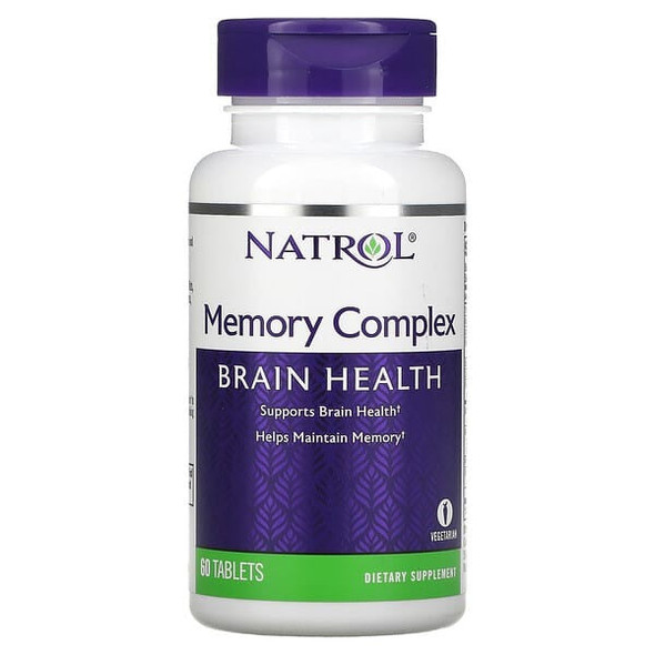Natrol Memory Complex Brain Health, 60 Tablets