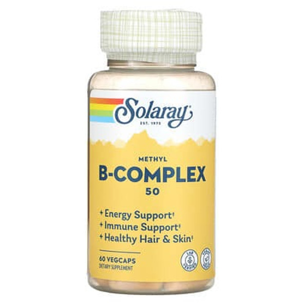 Solaray, Methyl B-Complex 50, 60 VegCaps