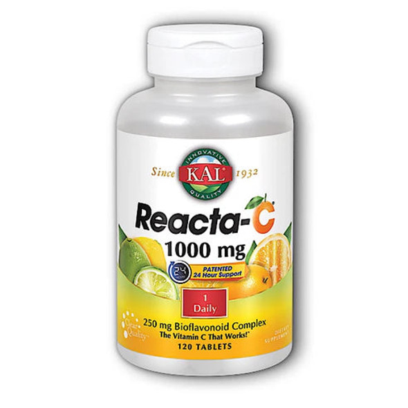 Kal, Reacta-Cw/Bioflavonoids 1000mg, 120 Tablets