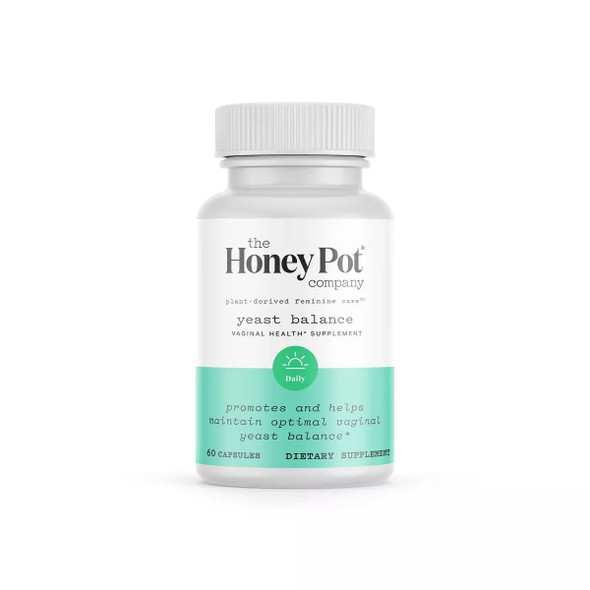 The Honey Pot Yeast Balance Supplements - 60ct
